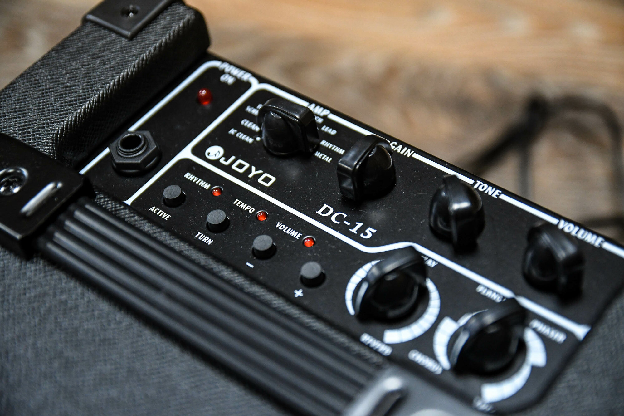 Гитарный процессор Ритм бокс Joyo DC-15 с Драм машиной Профессиональный Комбоусилитель гитарный, 15Вт, Joyo
