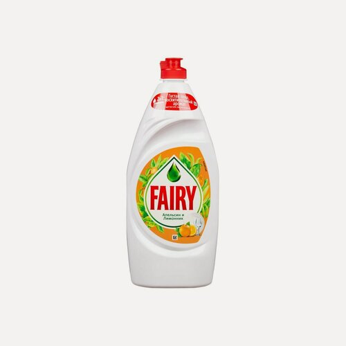 Изображение товара Средство для мытья посуды Fairy "Апельсин и лимонник", 900мл (4015400992097)