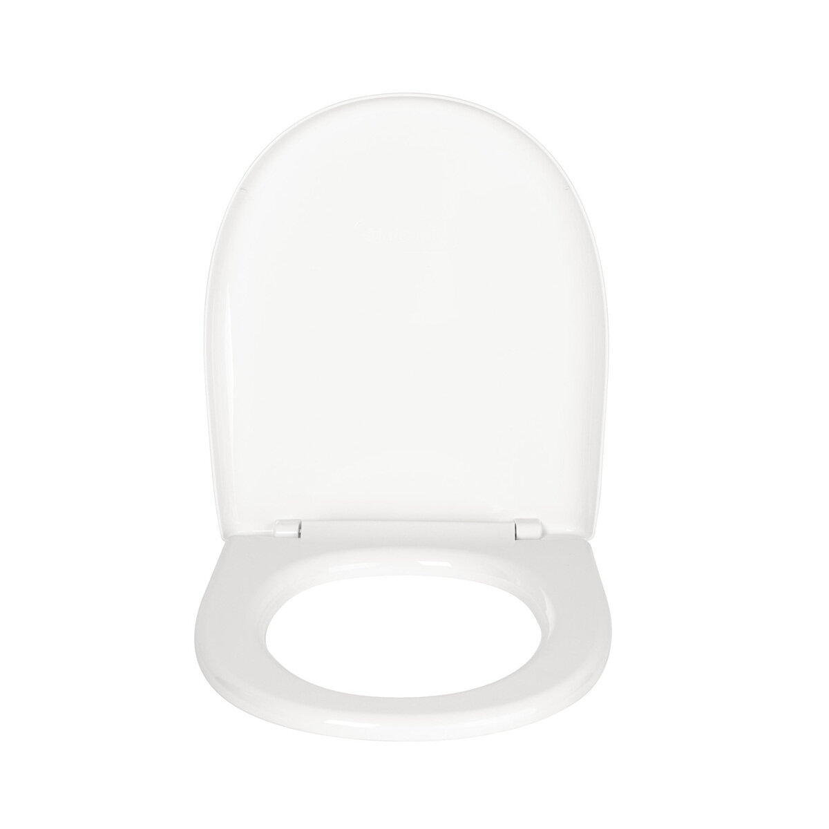 Сиденье для унитаза Milardo Duplex 020PP00M31 из полипропилена белое — фото 1