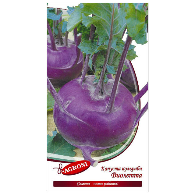 Семена капуста кольраби Виолетта агрони 05г