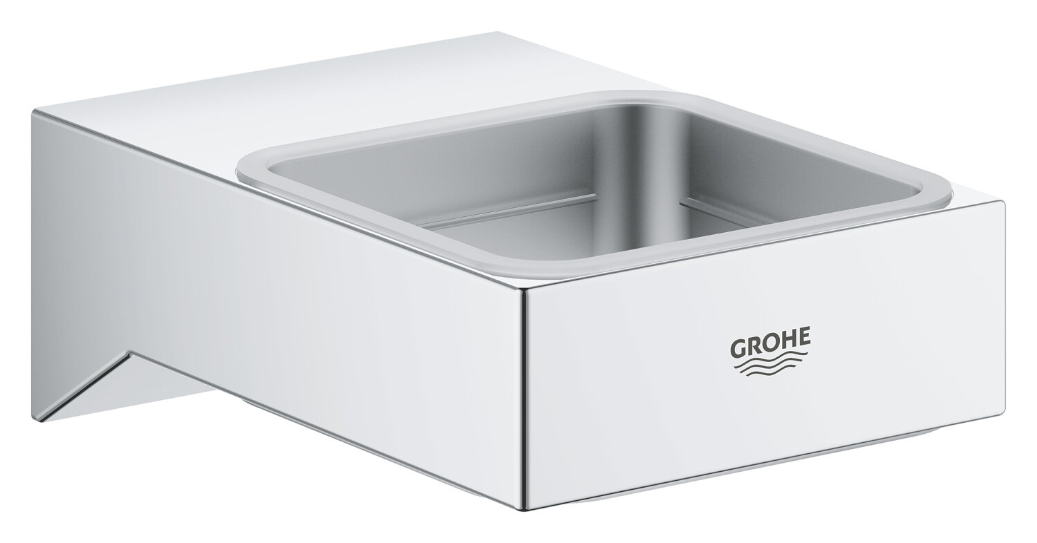 Держатель для мыльницы/стакана Grohe Selection Cube 40 865 000 хром