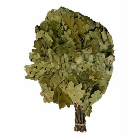 Веник дубовый Бацькина Баня 20510 в упаковке