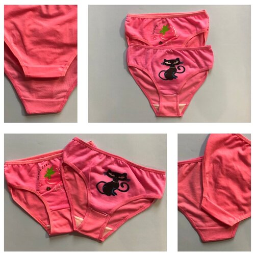Набор трусов 2 штуки для девочек 5-6 лет.