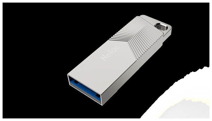 Флешка Netac UM1 32ГБ USB3.2 серебристый (NT03UM1N-032G-32PN) - фото №6