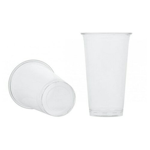 500 мл Стакан прозрачный 95мм ПЭТшейкер УЮ (х1000), набор 100 шт (ПОС46785)