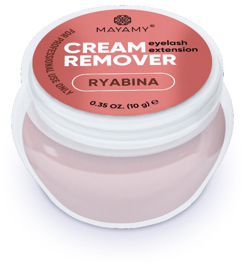 Innovator Cosmetics Ремувер для ресниц MAYAMY Ryabina кремовый, 10 г