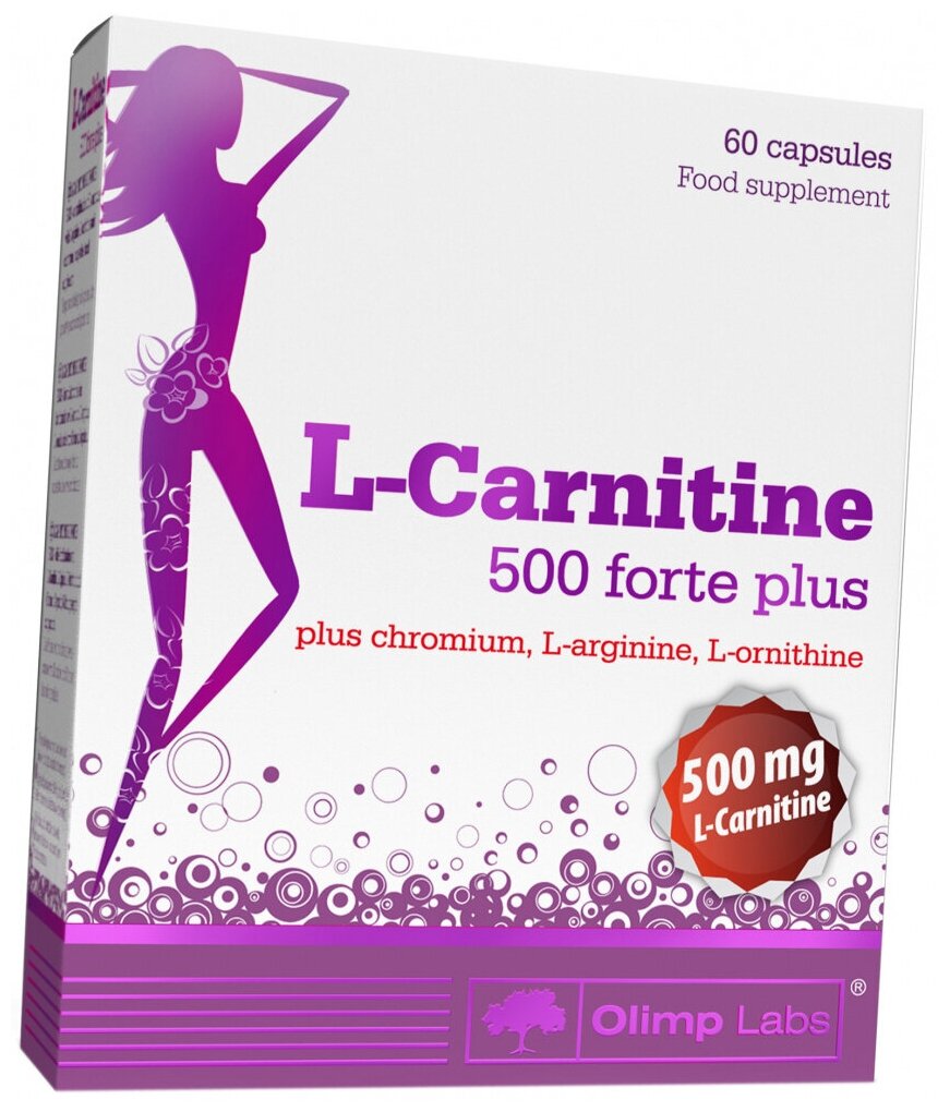 OLIMP L-CARNITINE 500 FORTE PLUS - 60 