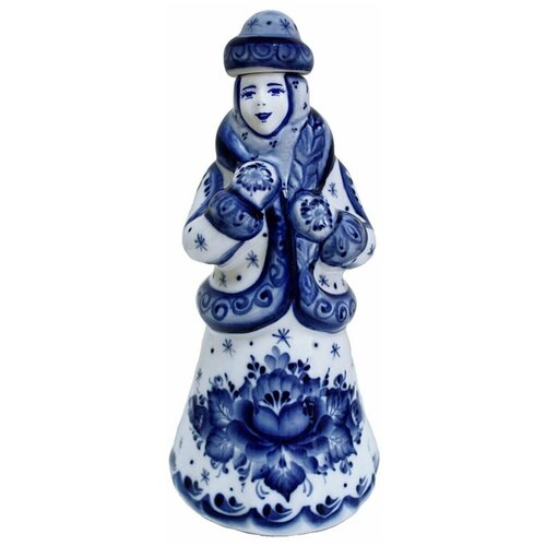 Штоф новогодний фарфоровый Галактика г Гжель Зимушка Объём 500 мл 2780₽