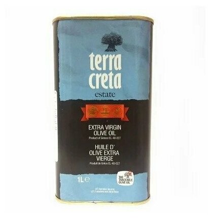 фото Оливковое масло Terra Creta ExV 1л