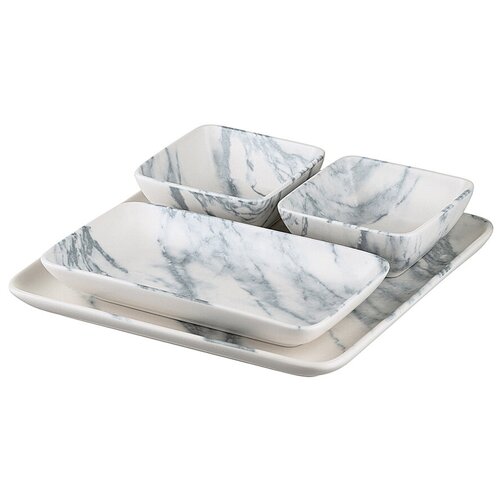 Набор сервировочных блюд marble, 4 шт. LJ_RM_S4