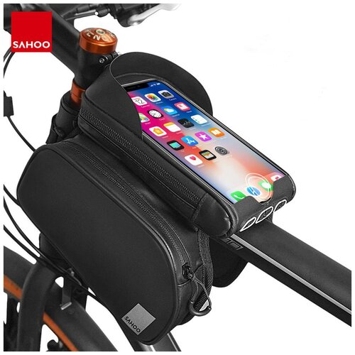 Велосумка для смартфона на раму Roswheel Sahoo 122056 Велосипедная сумка для смартфона на раму велосумка для смартфона на раму roswheel sahoo urban 121460