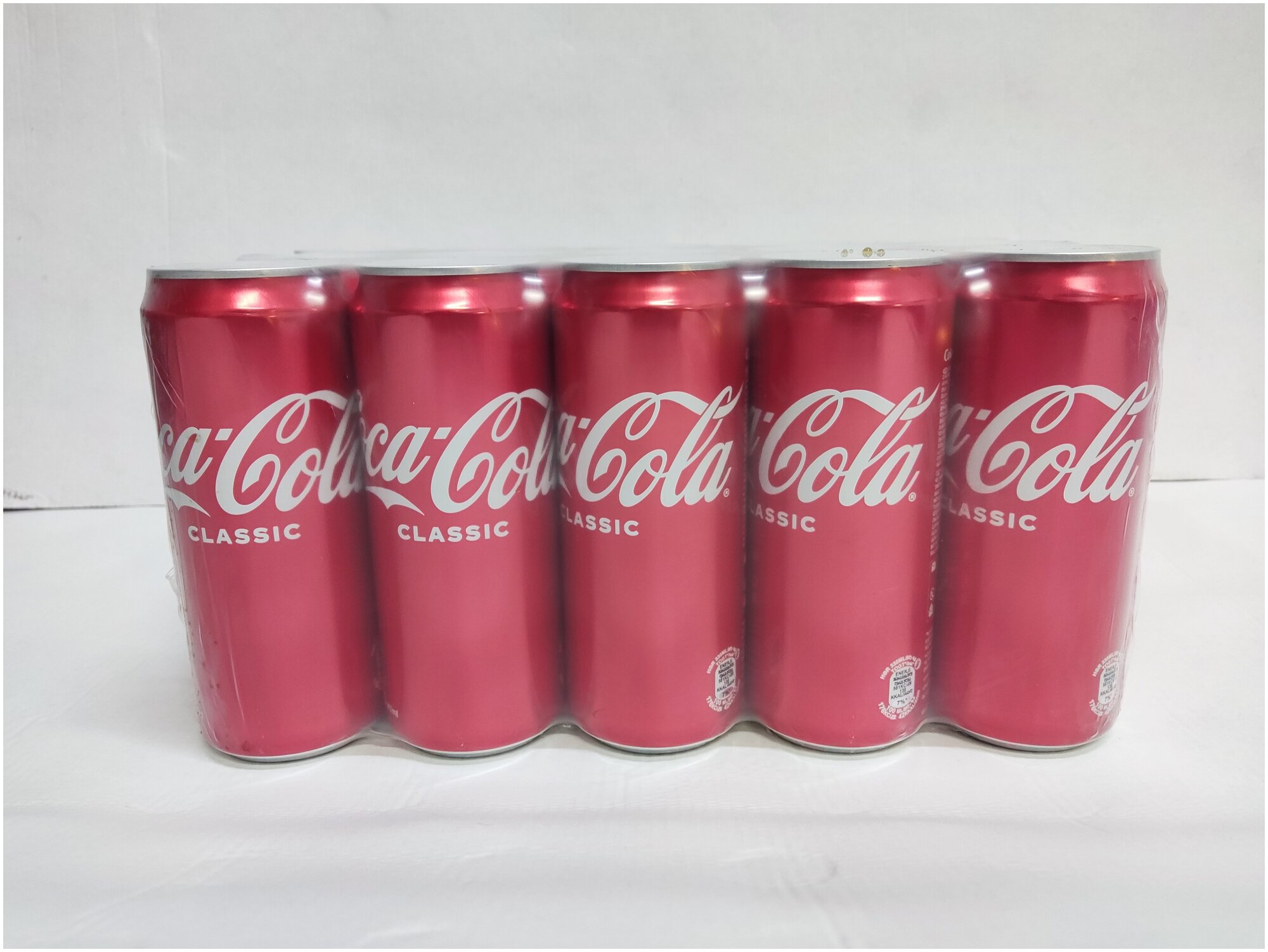 Coca-Cola (Кока-Кола) 0,33 л. 15 шт. напиток газированный ЖБ - фотография № 5