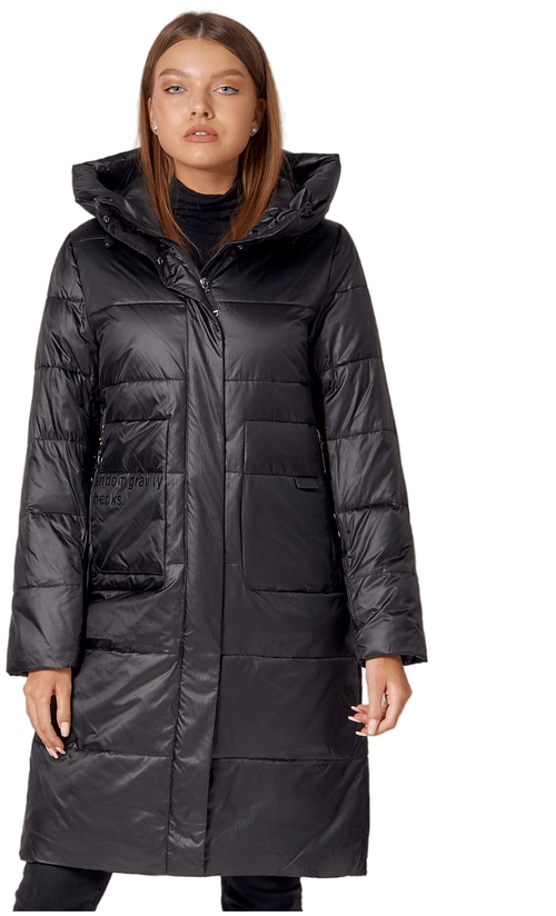 Куртка пальто утепленное женское зимнее 442186