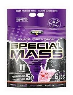 Высокоуглеводные гейнеры Maxler Special Mass Gainer ванильное мороженное 2730 гр