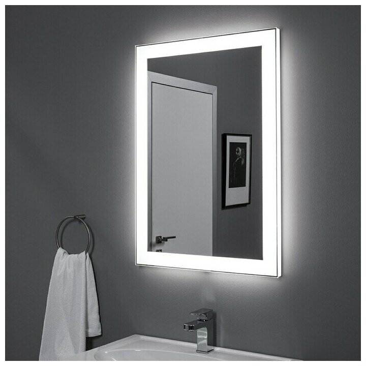 Зеркало Aquanet Алассио NEW 7085 LED - фотография № 6