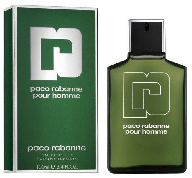 Paco Rabanne, Pour Homme, 100 мл, туалетная вода мужская