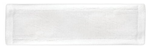 Насадка МОП плоская для швабры/держателя 40 см, уши/карманы (ТИП У/К), микрофибра, LAIMA, 603122