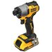 Бесщеточный ультракомпактный импульсный шуруповерт Dewalt 18 В XR DCF840D2T-QW