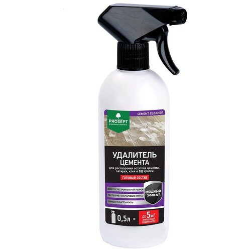 Удалитель цемента Prosept Cement Cleaner, готовый раствор, 0,5л