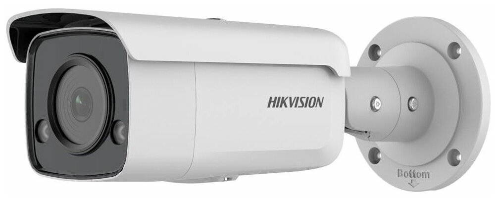 Видеокамера IP Hikvision DS-2CD2T47G2-L(C)(4mm) 4-4мм цветная корп: белый (1530172)