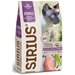 SIRIUS полнорационный сухой PREMIUM корм для стерилизованных кошек, Индейка и курица, 0.4 кг