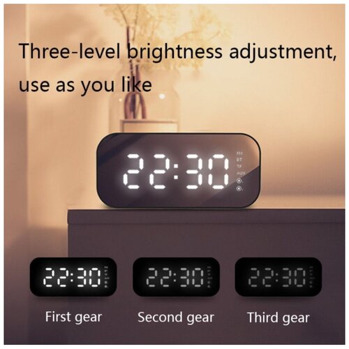 Часы-колонка Havit M3 Alarm Clock Bluetooth Speaker Black 176000₽