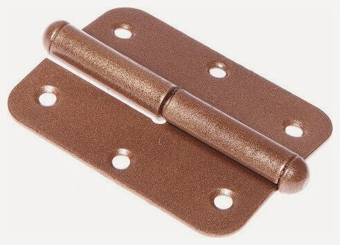 Изображение товара Петля дверная левая 130х74 мм STARFIX бронзовый металлик SMP-66918-1