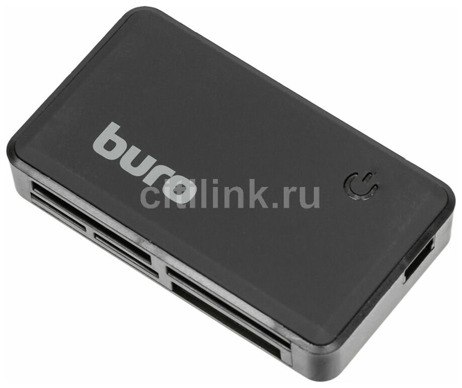 Картридер USB2.0 Buro BU-CR-151 черный