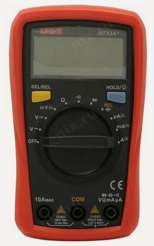 Изображение товара Мультиметр Rexant 13-0055 портативный UNI-T UT33A+