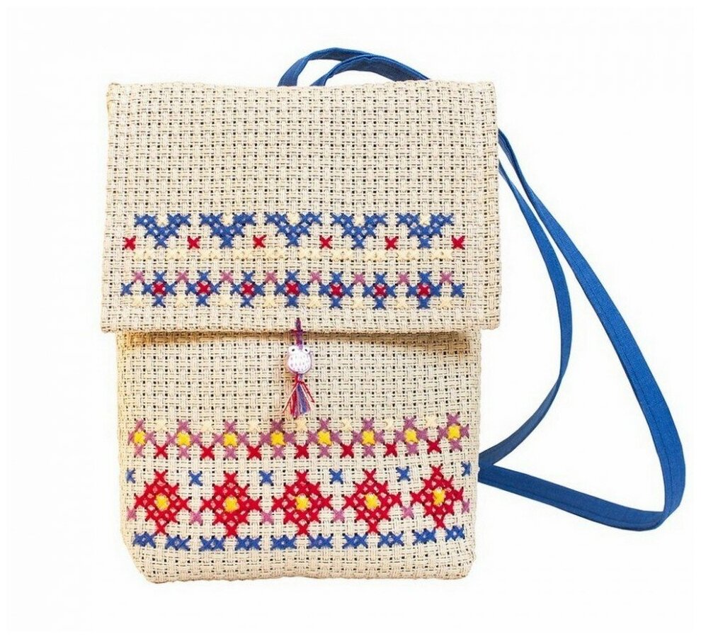 Рюкзак "Орнамент" #BAG009 Luca-S Набор для вышивания 29 x 24 см Счетный крест
