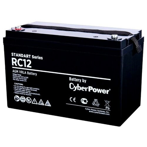 Аккумуляторная батарея CyberPower (RC 12-135) cyberpower аккумуляторная батарея rv 12 200 12 в 200 ач