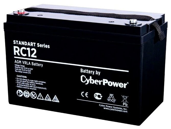 Аккумуляторная батарея SS CyberPower RC 12-135 / 12 В 135 Ач