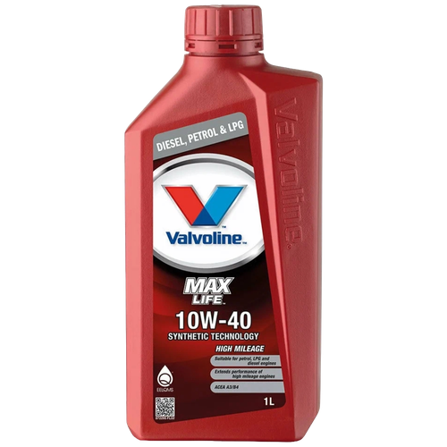 Полусинтетическое моторное масло VALVOLINE MaxLife 10W-40, 208 л