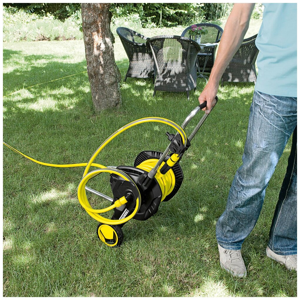 Тележка KARCHER HT 4.500 (2.645-170.0) желтый / черный - фотография № 6