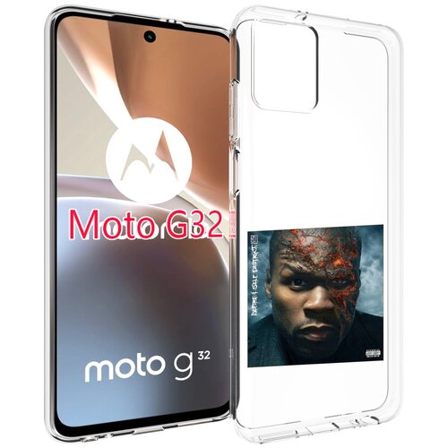 Чехол MyPads 50 Cent - Before I Self Destruct мужской для Motorola Moto G32 задняя-панель-накладка-бампер чехол mypads 50 cent before i self destruct мужской для huawei mate 40 mate 40e задняя панель накладка бампер