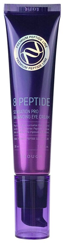 Enough~Антивозрастной крем для век с пептидами~8 Peptide Sensation Pro Balancing Eye Cream