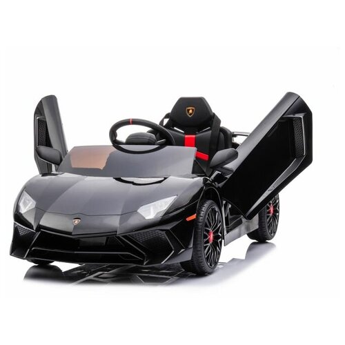 Легковые автомобили BDM Детский электромобиль Lamborghini Aventador SV Roadster 2WD 12V - BDM0931-BLACK