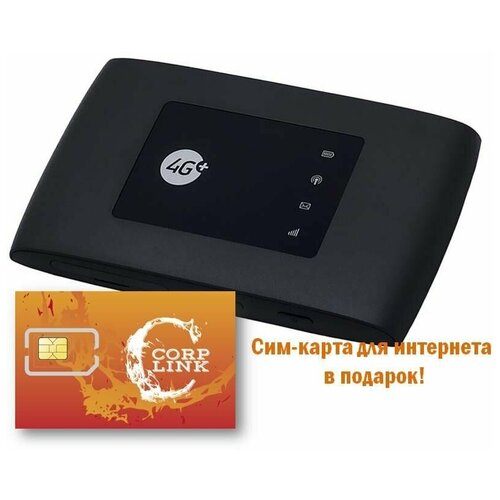 Мобильный роутер ZTE MF920V 3G/4G-WiFi / с поддержкой сим-карт / под любого оператора / со встроенным аккумулятором