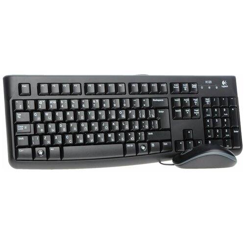 Комплект K&M (USB) Logitech MK120 черный (920-002561) проводной