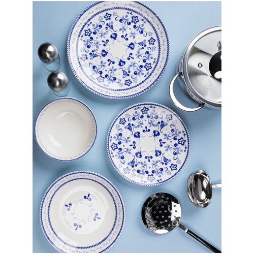 Набор посуды фарфоровый 24 предмета на 6 персон