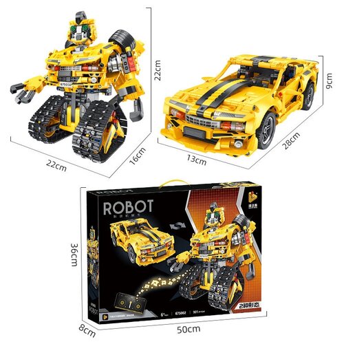 Конструктор Robot трансформер 2в1 675002 на пульте управления