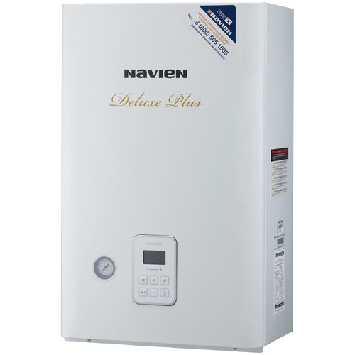 Котел газовый двухконтурный Navien Deluxe Plus -24k COAX 24 кВт 9067800₽
