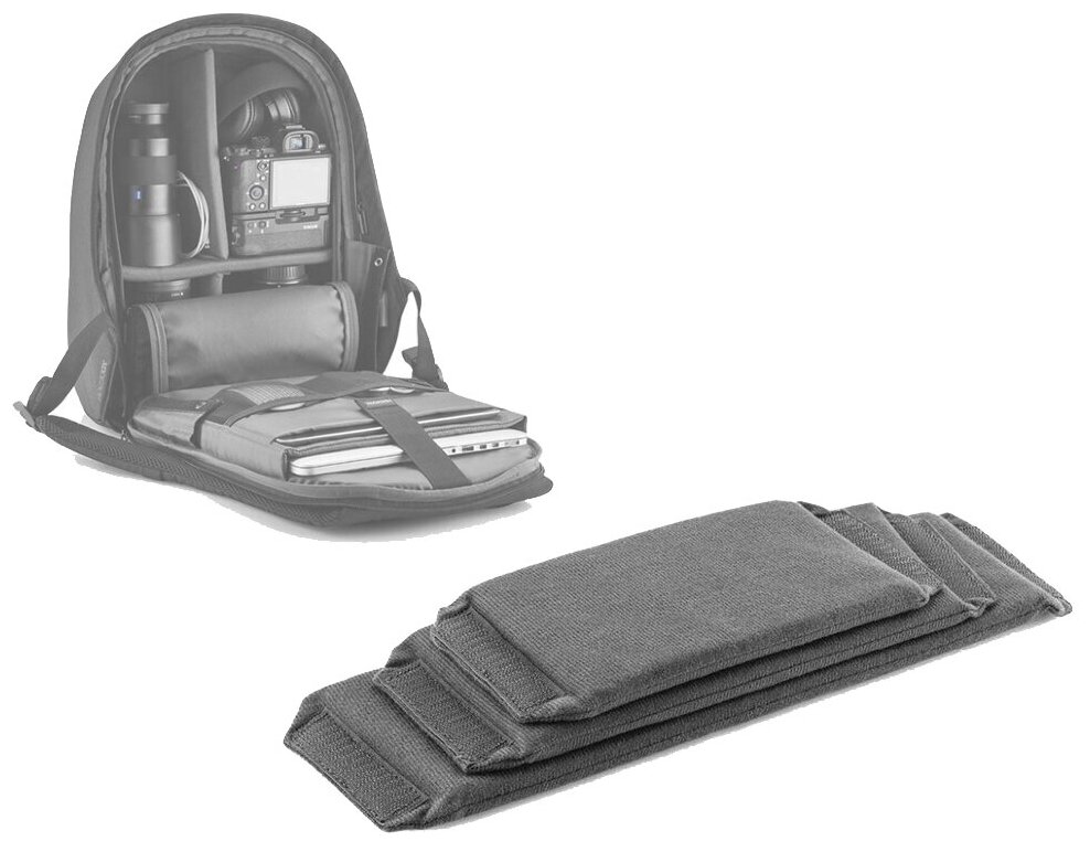 Комплект съемных разделителей для рюкзака XD Design Bobby Hero XL