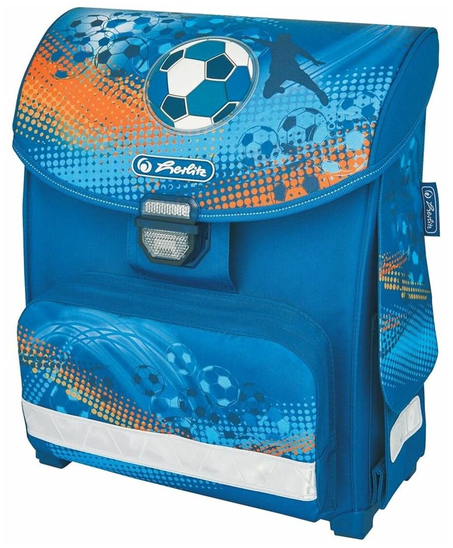 Ранец Herlitz, Smart Soccer ярко-синий - фото №5