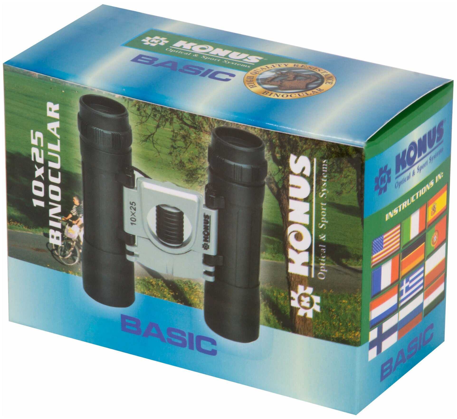 Бинокль KONUS Basic 10x25