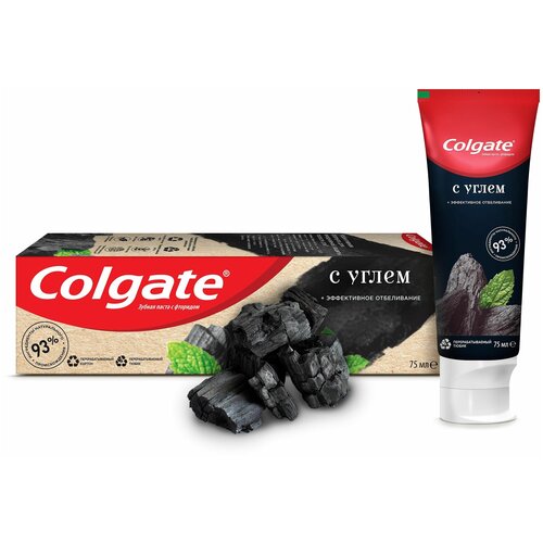 Зубная паста Colgate Naturals «Уголь», 75 мл