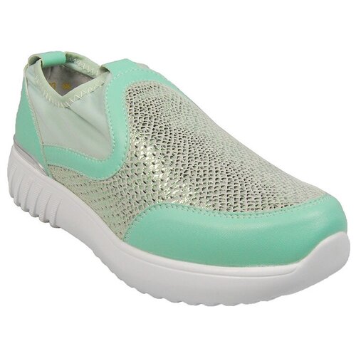 фото Ботинки , размер 37, зеленый d`oro