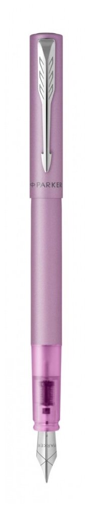 Перьевая ручка Parker Vector XL Lilac, цвет чернил blue CT, перо: F, в подарочной упаковке.