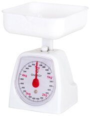 Весы кухонные механические Energy EN-406МК (до 5 кг) квадратные белые