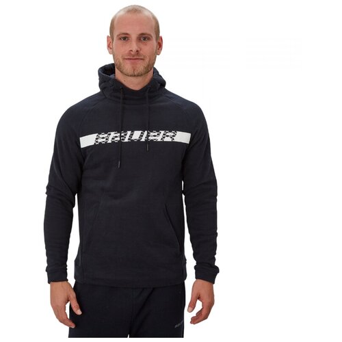 фото Толстовка bauer perfect hoodie sr p.m (черный)